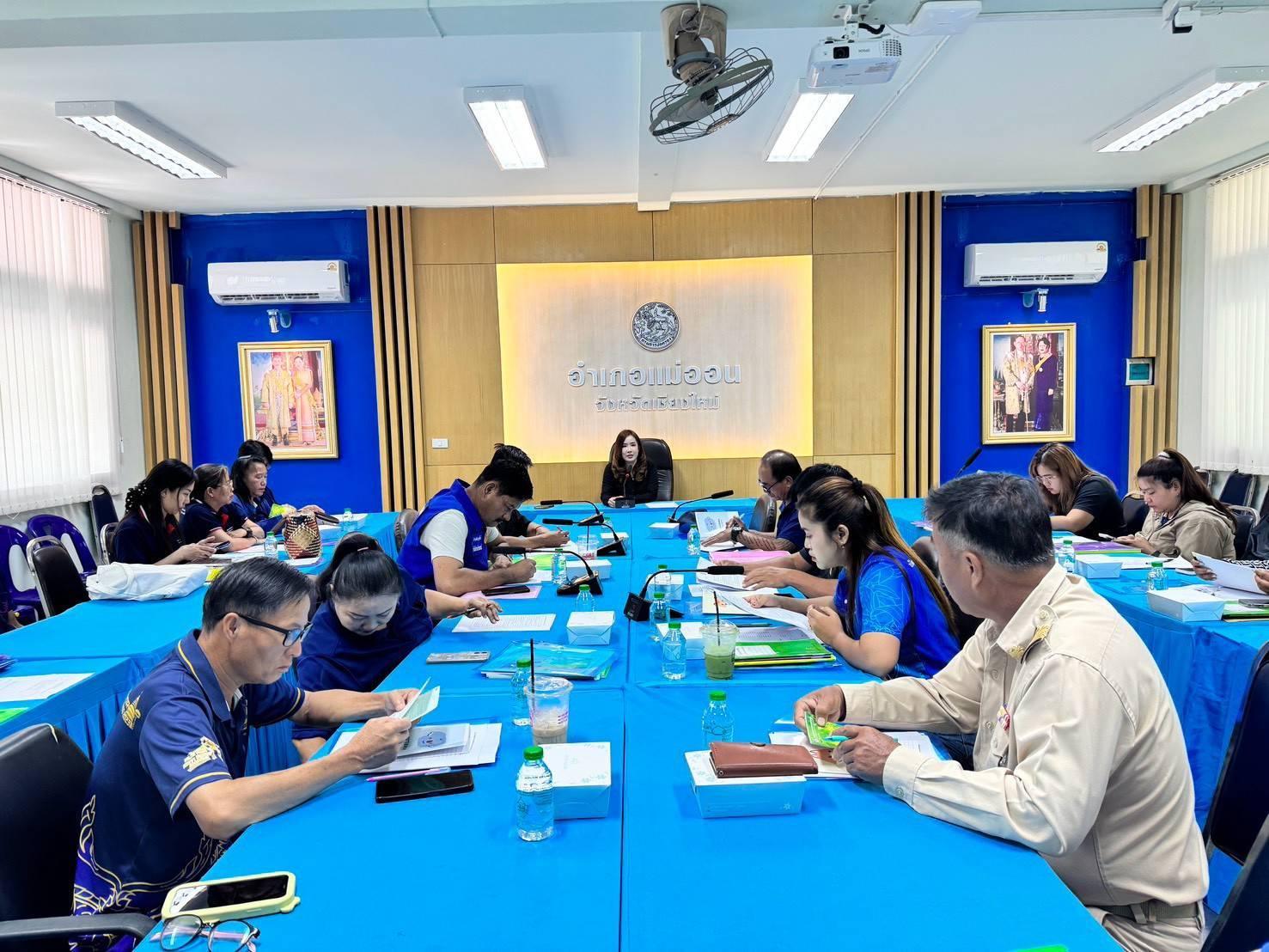  สำนักงานพัฒนาชุมชนอำเภอแม่ออน จัดประชุมเชิงปฏิบัติการส่งเสริมทักษะการบริหารจัดการกองทุนชุมชนตามหลักธรรมาภิบาล ระดับอำเภอ ประจำปี พ.ศ. 2569