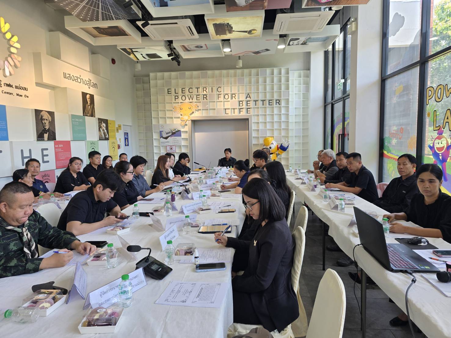 สำนักงานพัฒนาชุมชนอำเภอแม่ออนร่วมการประชุมหัวหน้าส่วนราชการประจำอำเภอแม่ออน และการประชุมคณะกรมการอำเภอแม่ออน ครั้งที่ 9/2569