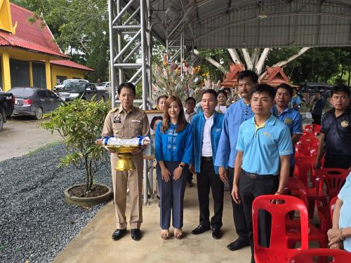 สำนักงานพัฒนาชุมชนอำเภอแม่ออน จัดกิจกรรมทอดผ้าป่าสมทบทุนกองทุนแม่ของแผ่นดินอำเภอแม่ออน ประจำปี พ.ศ. 2569